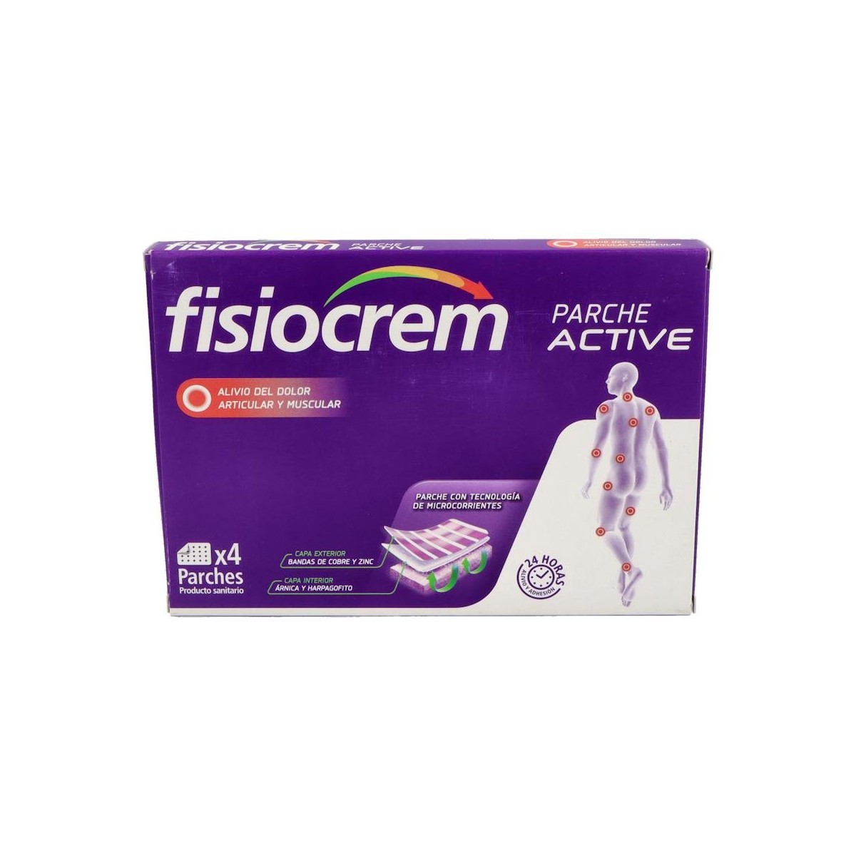 Fisiocrem Parche Active 4 Un